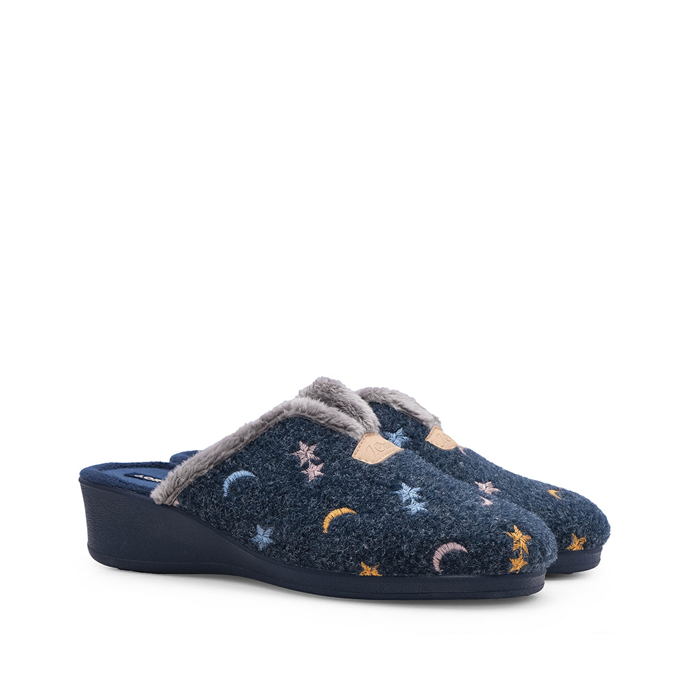 Chinelo Homewear Mulher Azul Marinho