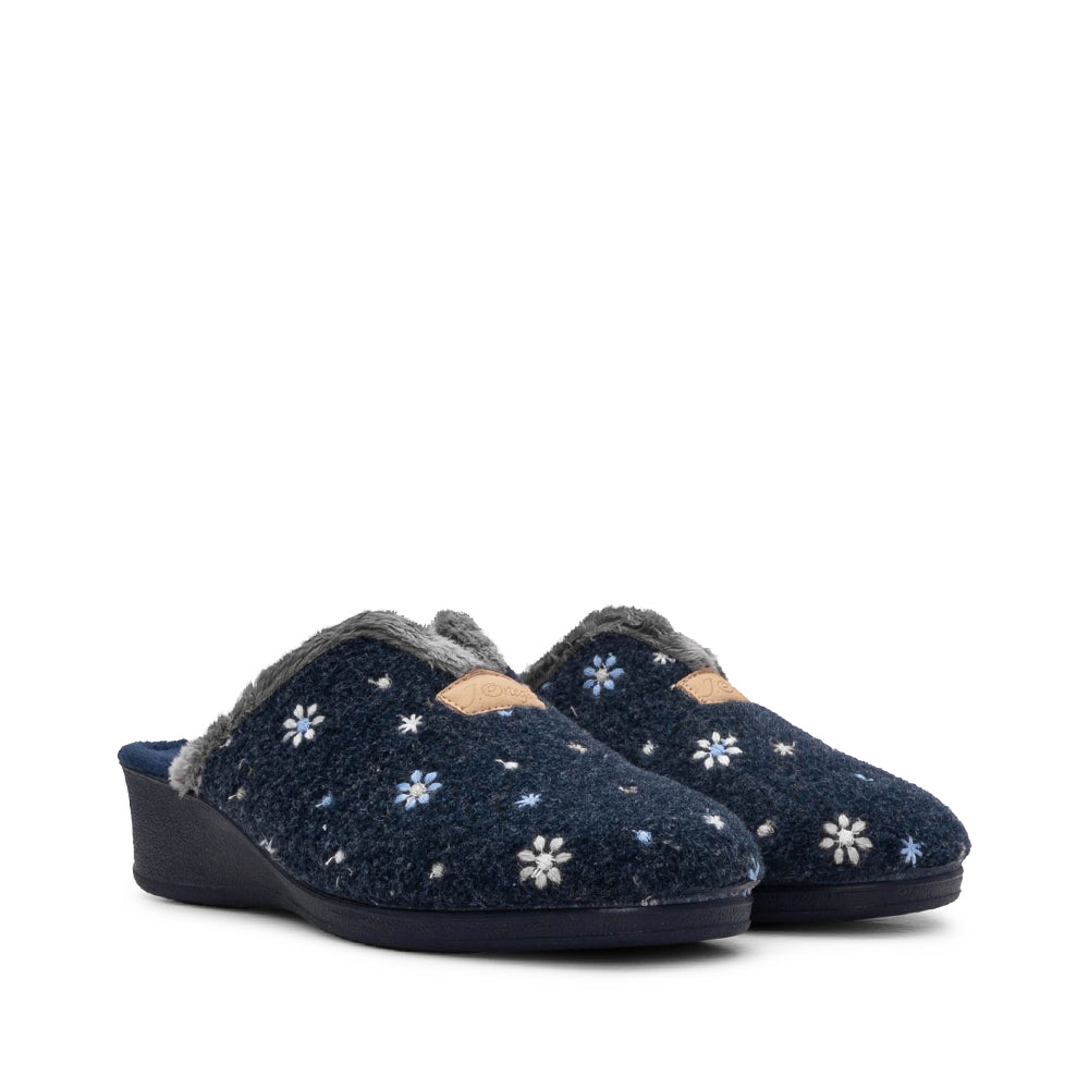 Chinelo Homewear Mulher Azul Marinho