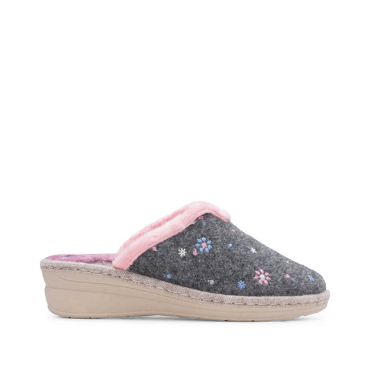Chinelo Homewear Mulher Cinzento