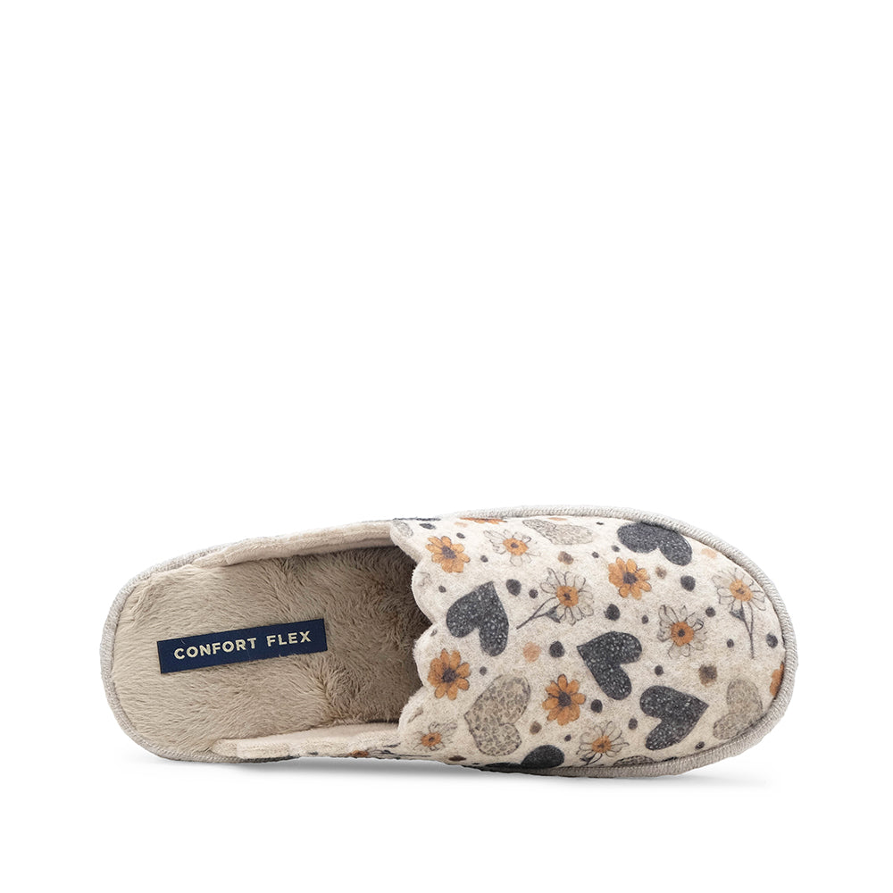 Chinelo Homewear Mulher Bege