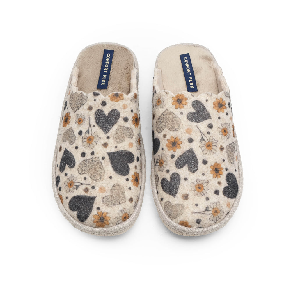 Chinelo Homewear Mulher Bege