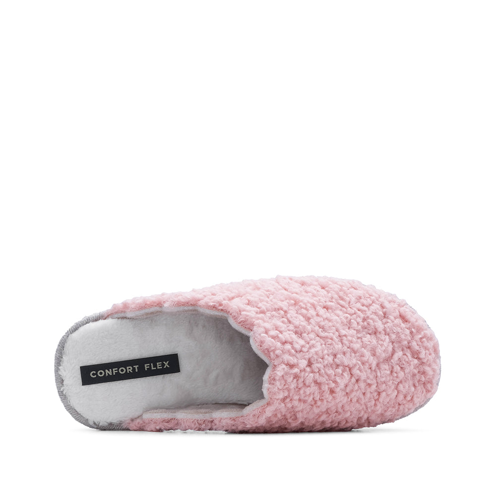 Chinelo Homewear Mulher Têxtil Rosa