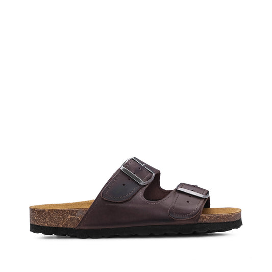 Chinelo Casual Mulher Pele Castanho