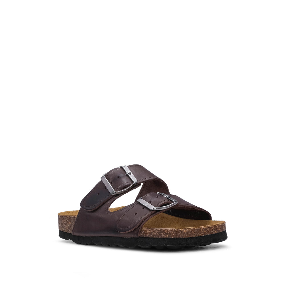 Chinelo Casual Mulher Pele Castanho