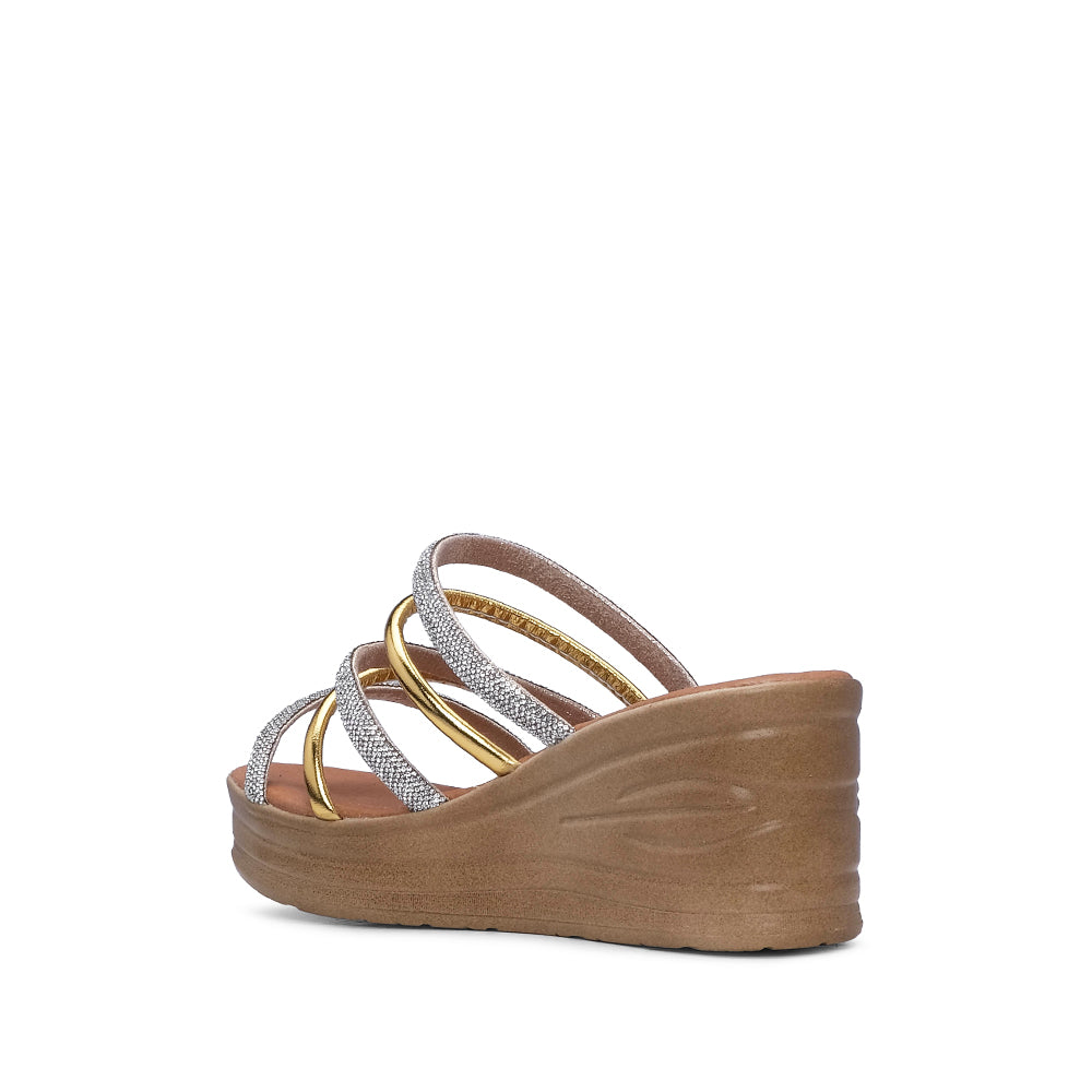 Soca Salto Cunha Mulher Pele Dourado