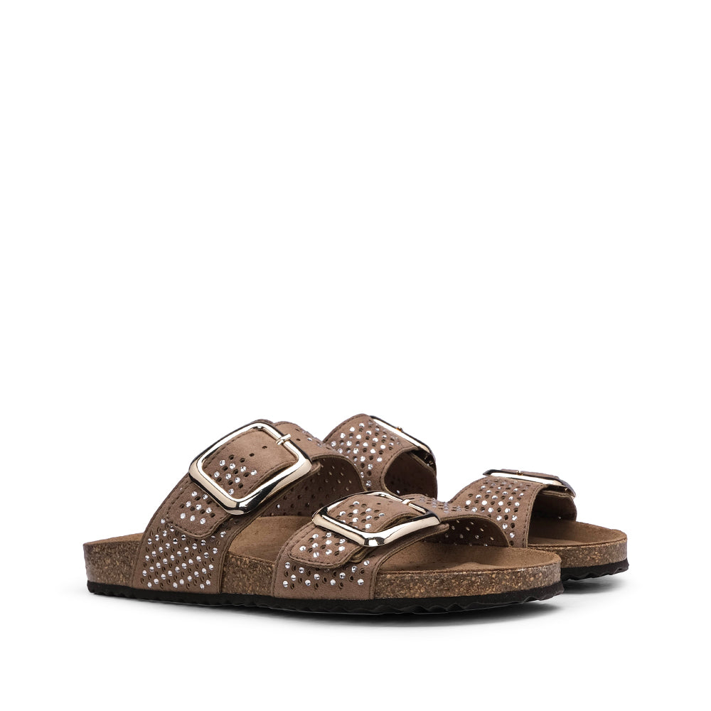 Chinelo Casual Mulher Ouro Rosa