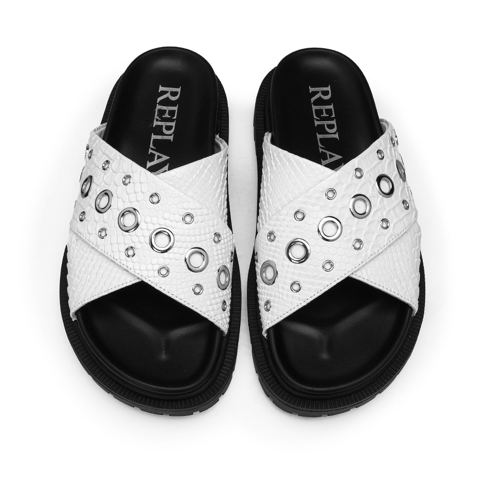 Chinelo Casual Mulher Branco