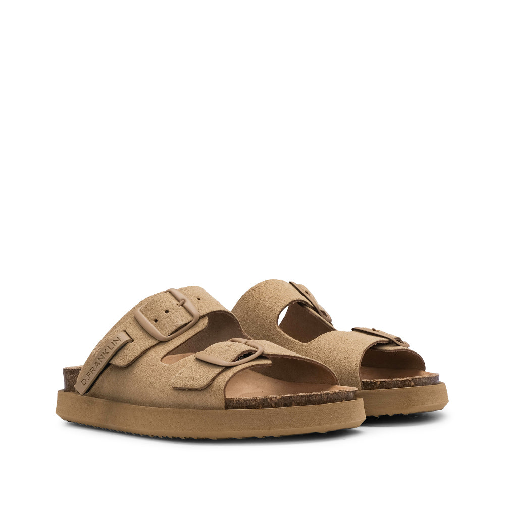 Chinelo Casual Mulher Pele Bege