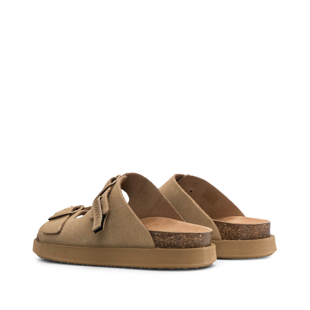 Chinelo Casual Mulher Pele Bege