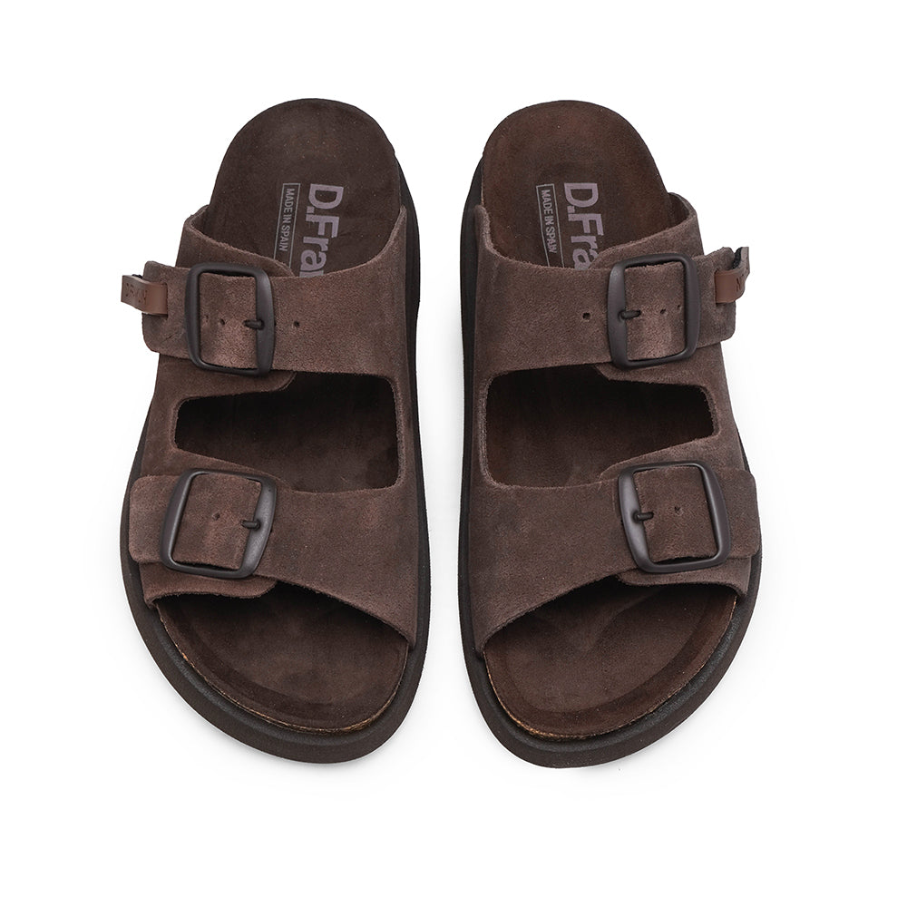 Chinelo Casual Mulher Pele Castanho