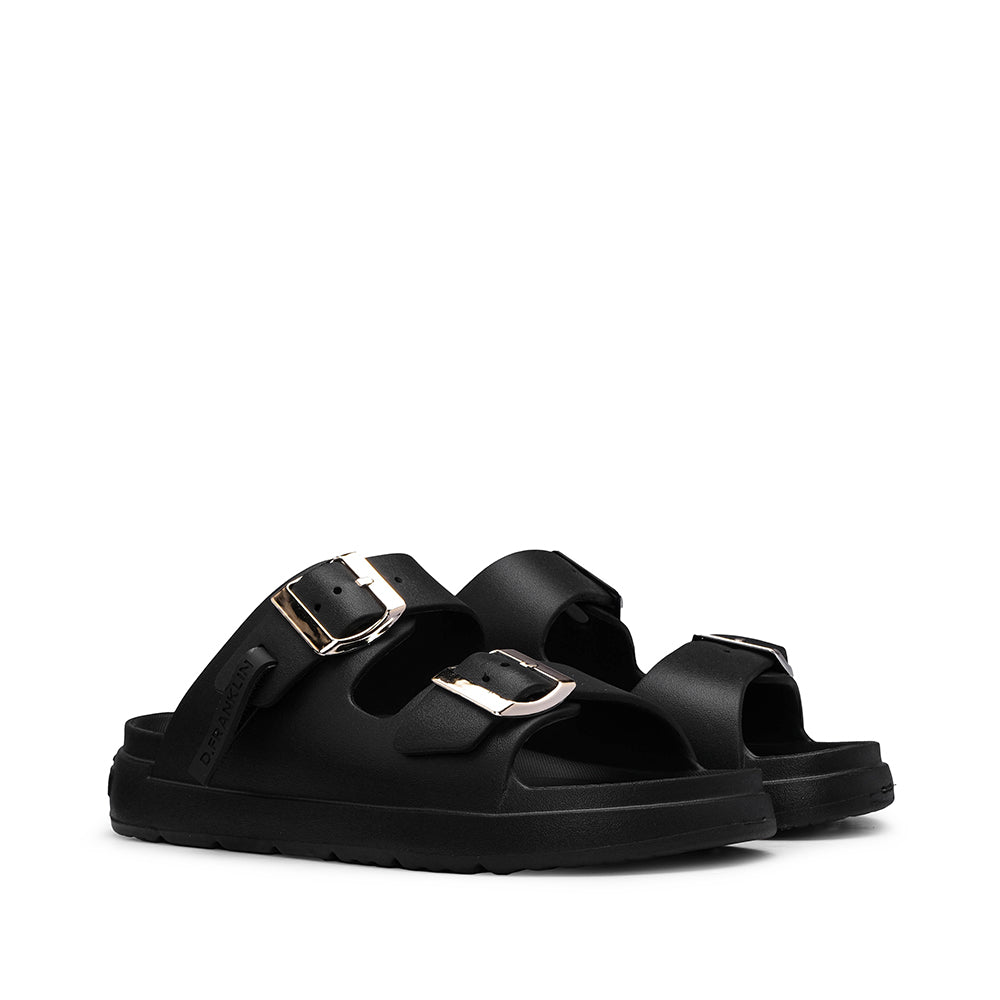 Chinelo Casual Mulher Preto