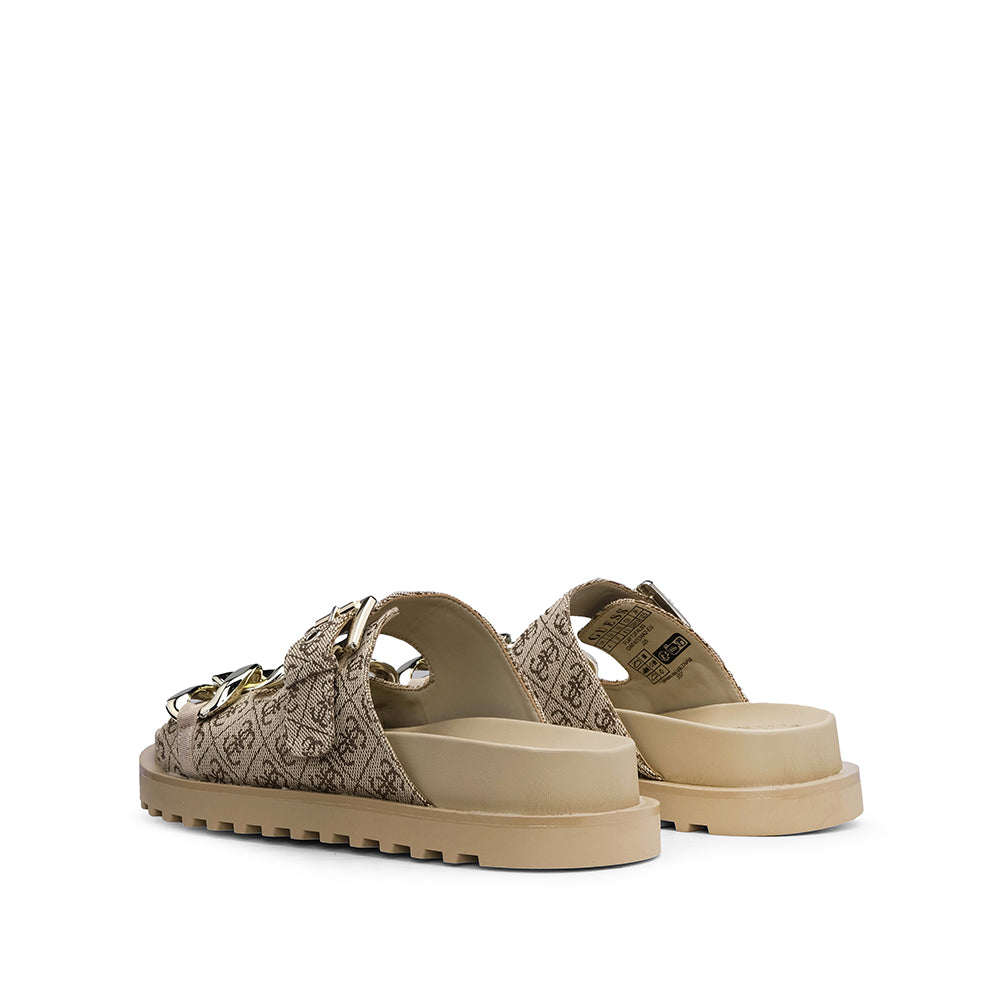 Chinelo Casual Mulher Bege