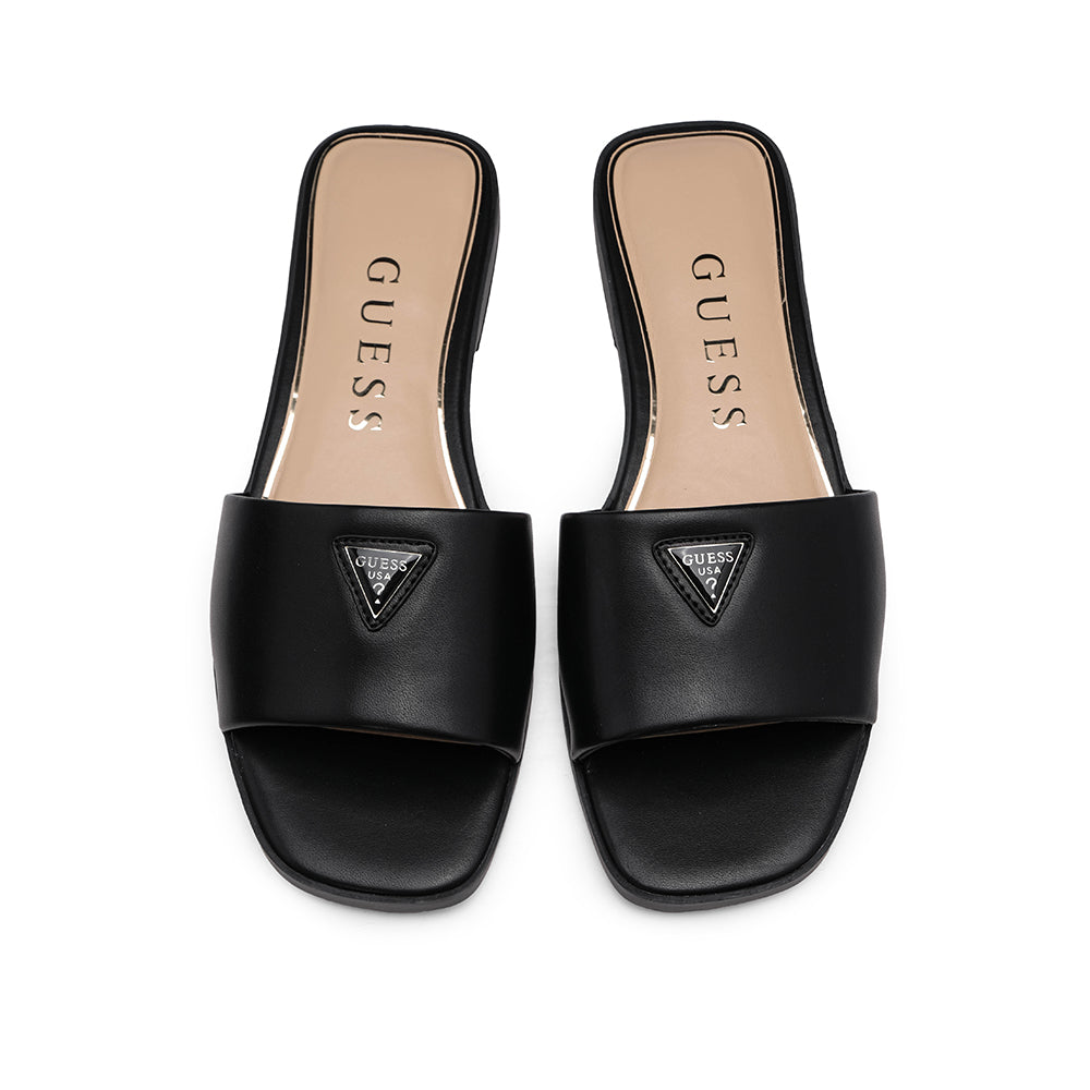 Chinelo Salto Raso Mulher Preto