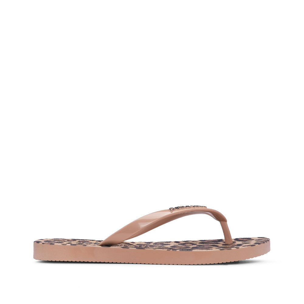 Chinelo Praia Mulher Leopardo