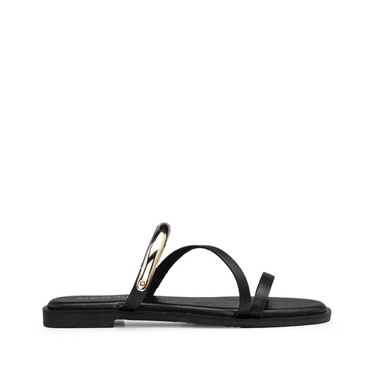 Chinelo Casual Mulher Pele Preto