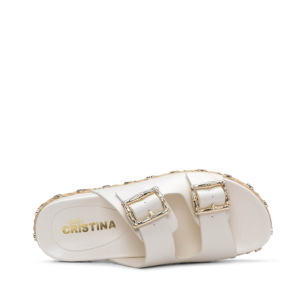 Chinelo Casual Mulher Branco