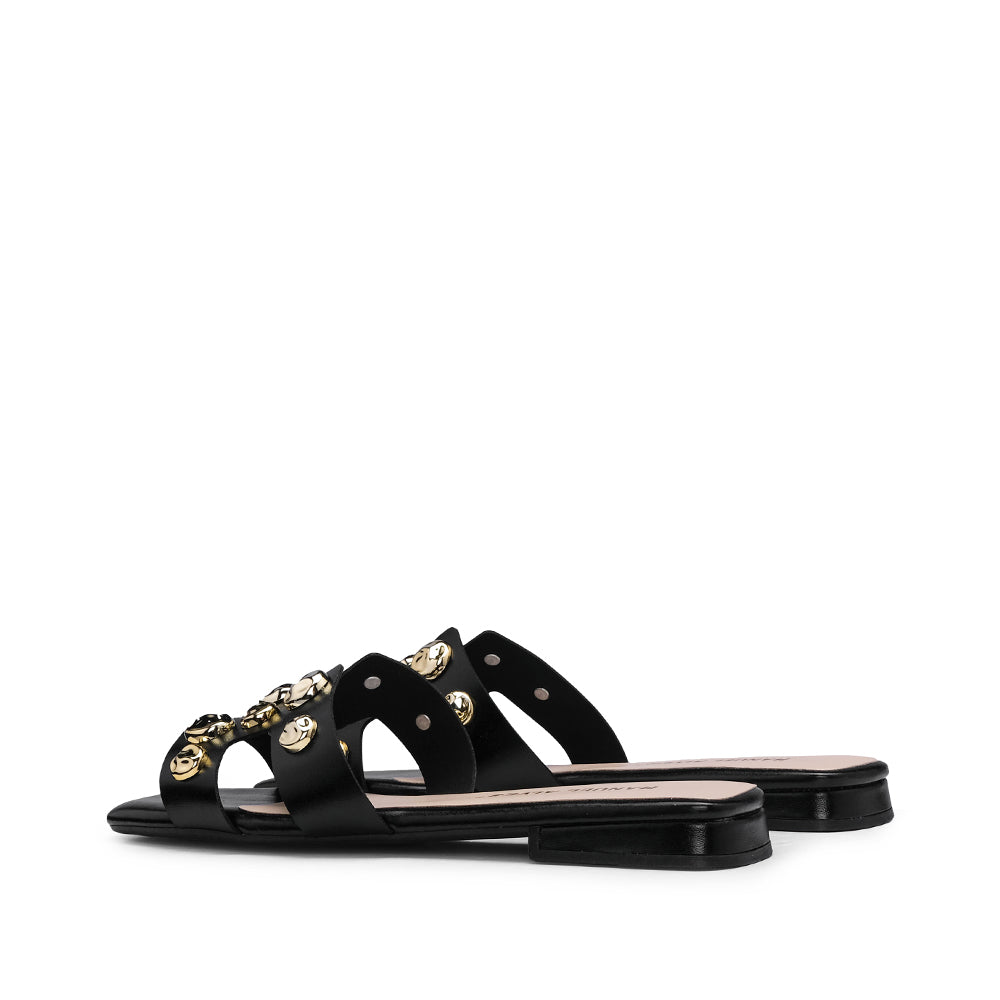 Chinelo Casual Mulher Preto