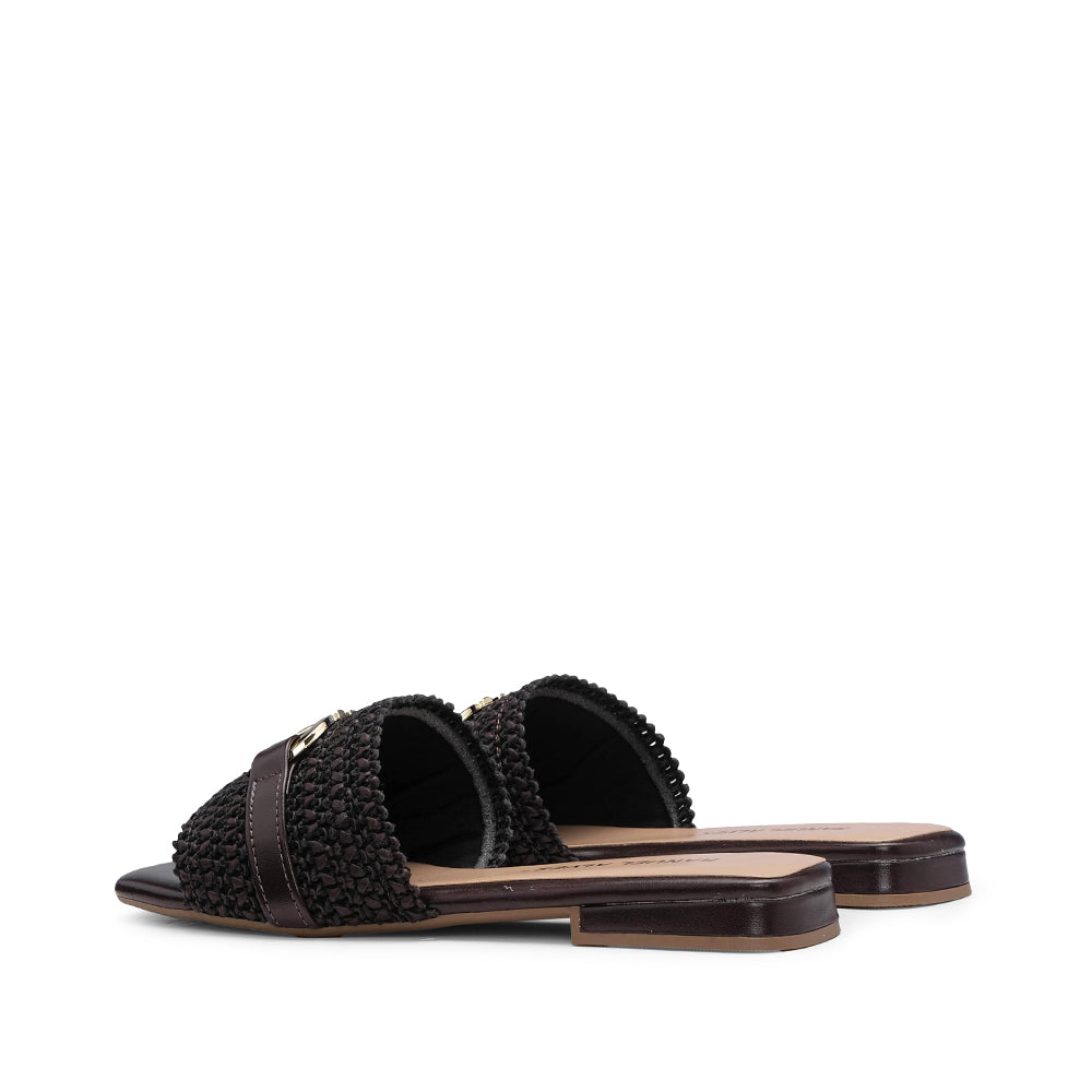 Chinelo Casual Mulher Castanho