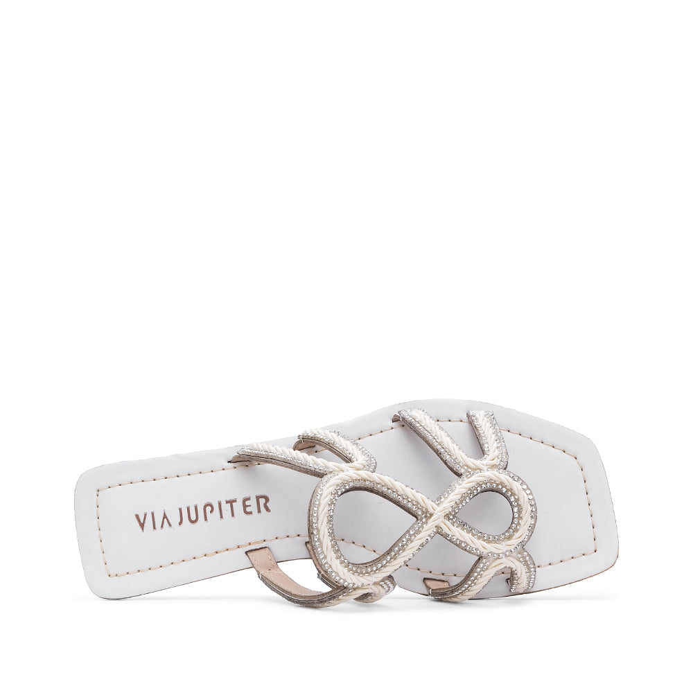 Chinelo Casual Mulher Branco