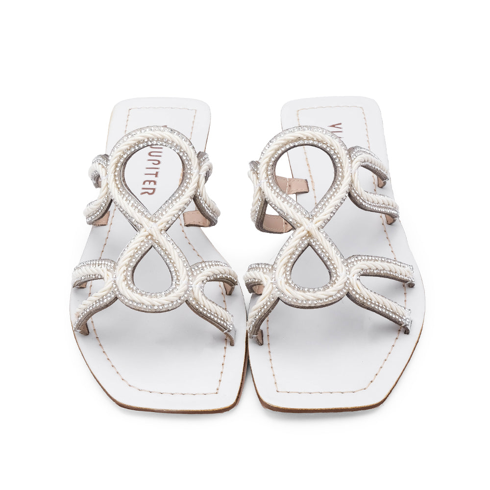 Chinelo Casual Mulher Branco