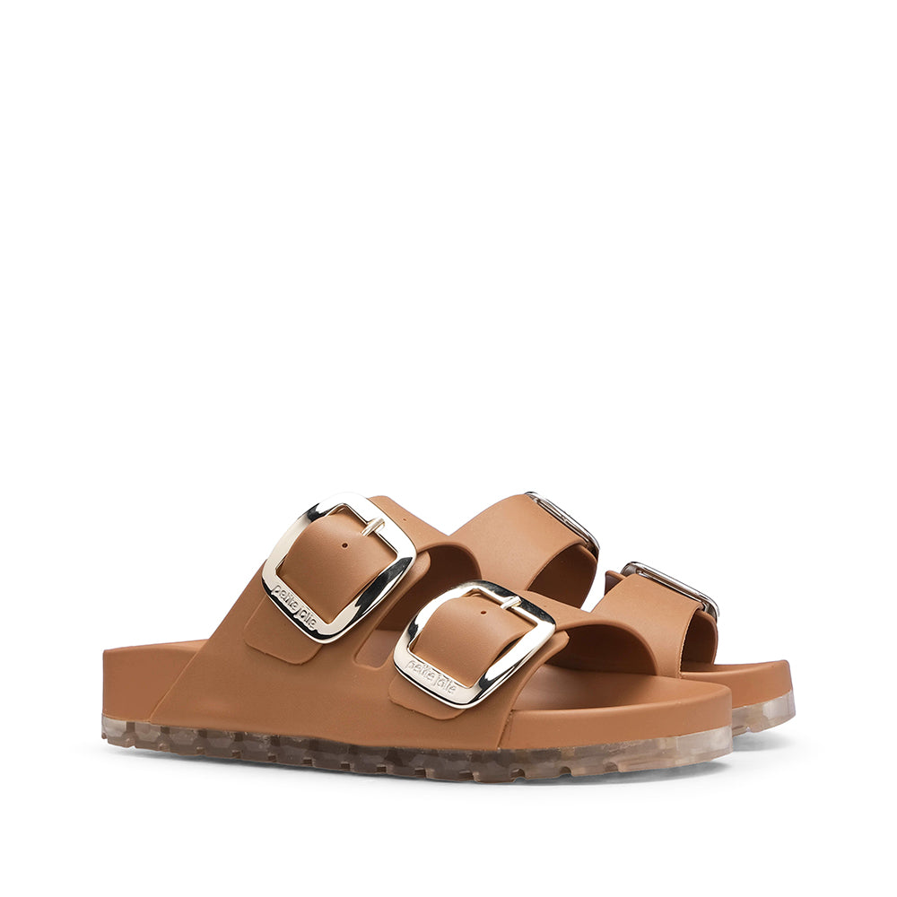 Chinelo Praia Mulher Camel