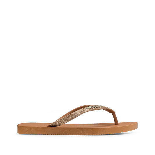 Chinelo Praia Mulher Camel