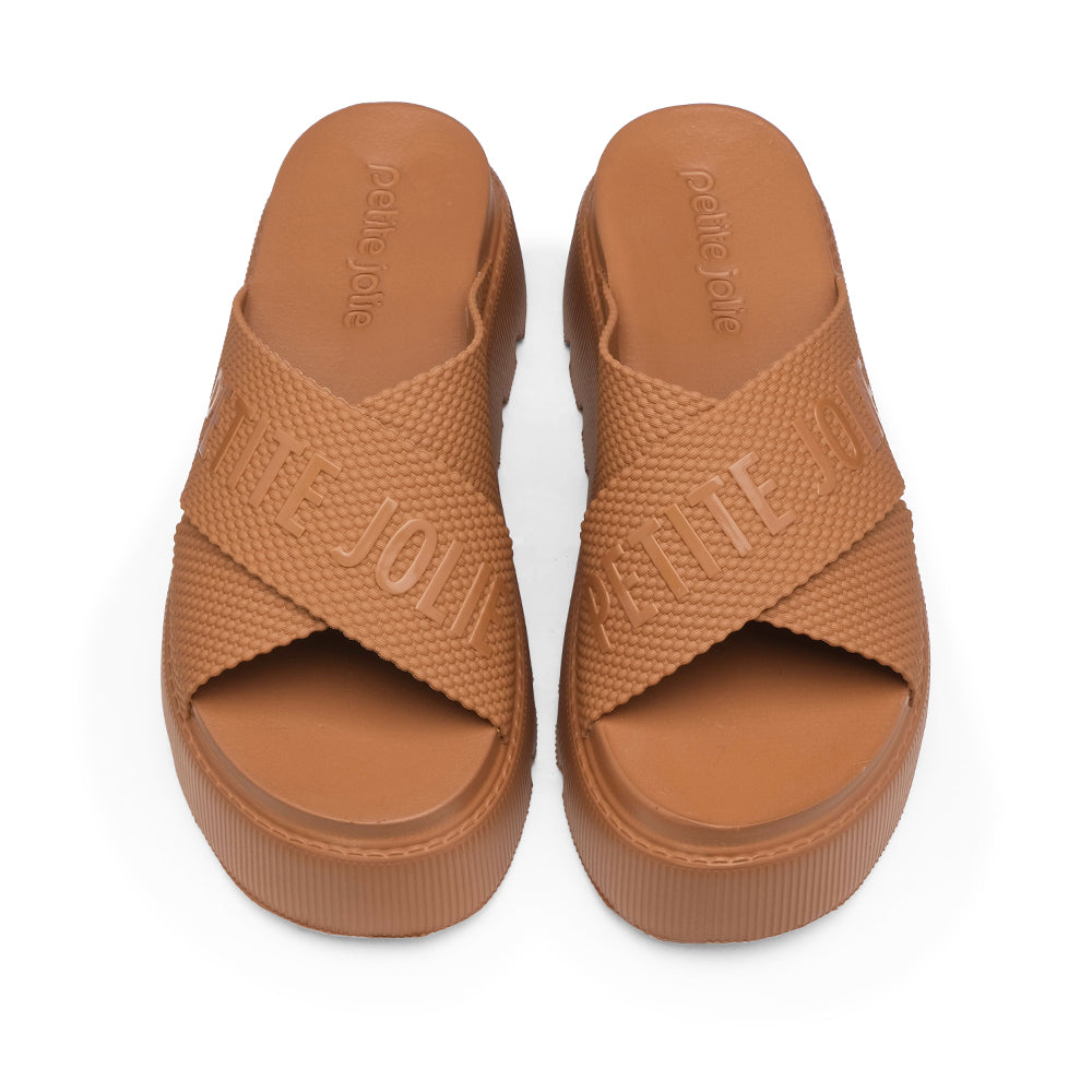 Chinelo Praia Mulher Camel