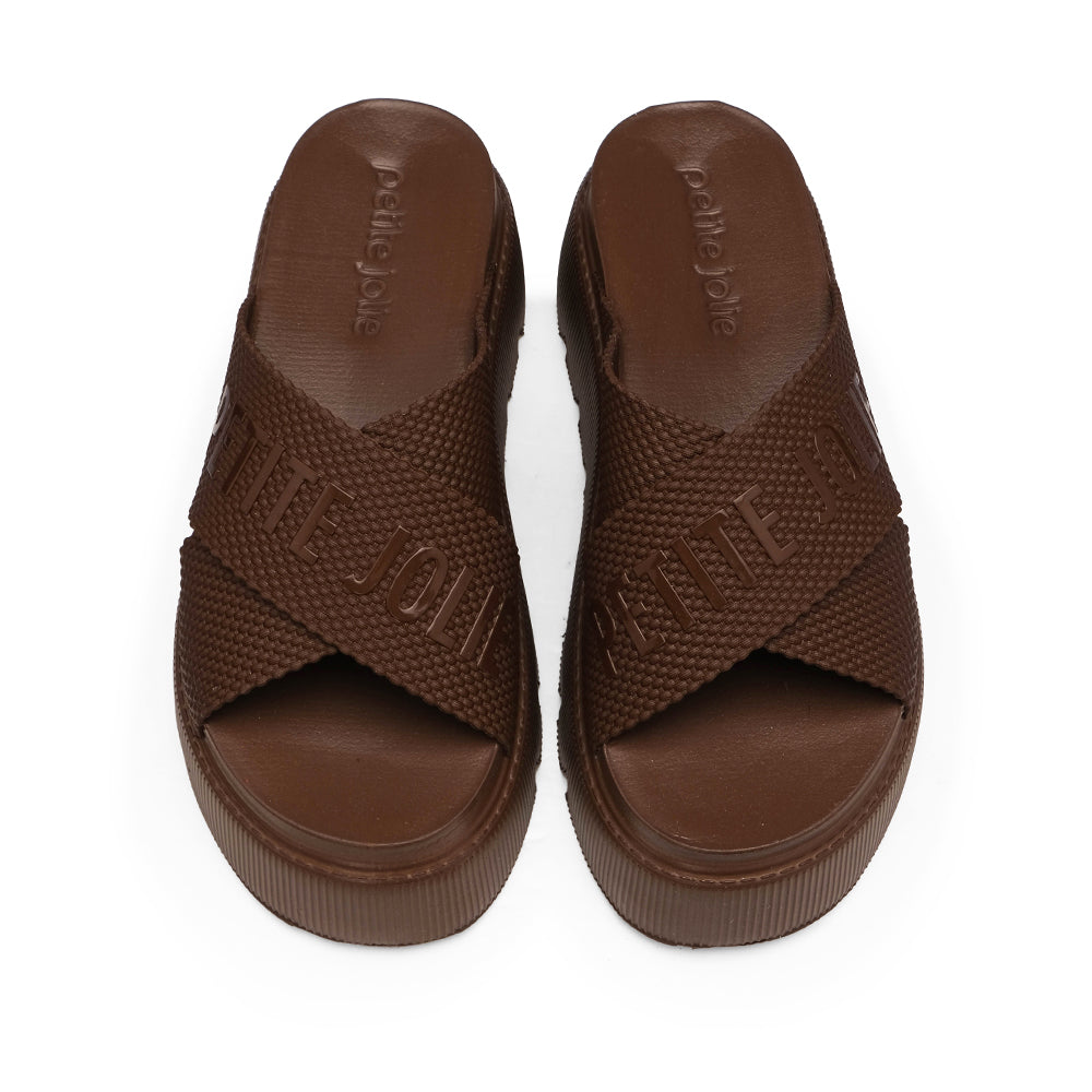 Chinelo Praia Mulher Castanho
