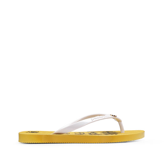 Chinelo Praia Mulher Amarelo