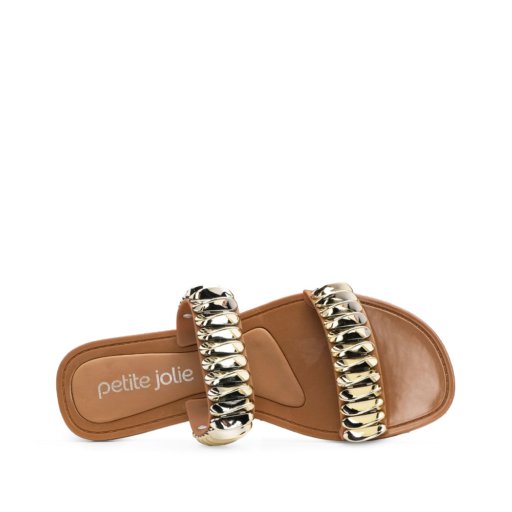 Chinelo Praia Mulher Camel