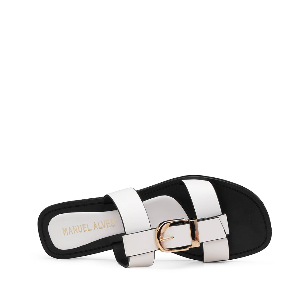 Chinelo Casual Mulher Branco