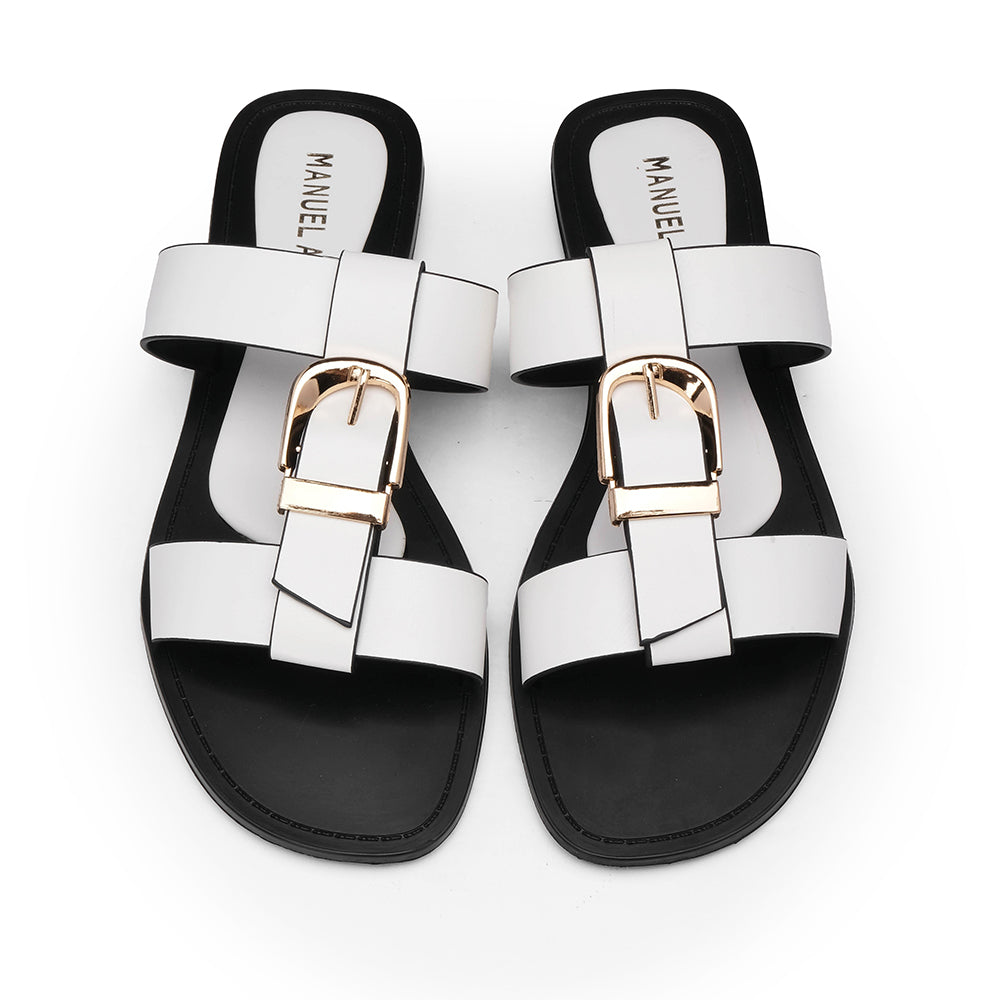 Chinelo Casual Mulher Branco