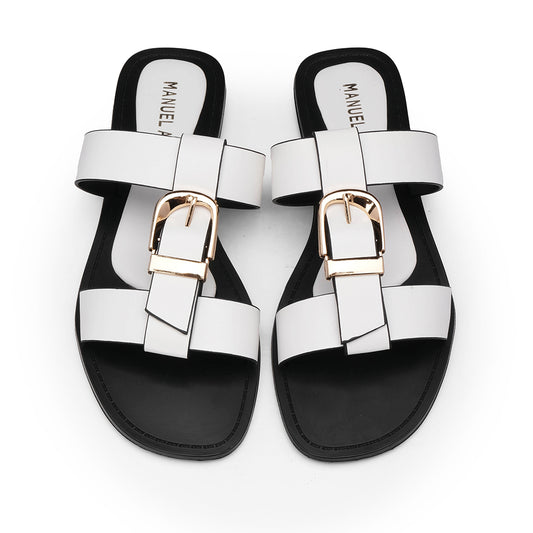 Chinelo Casual Mulher Branco