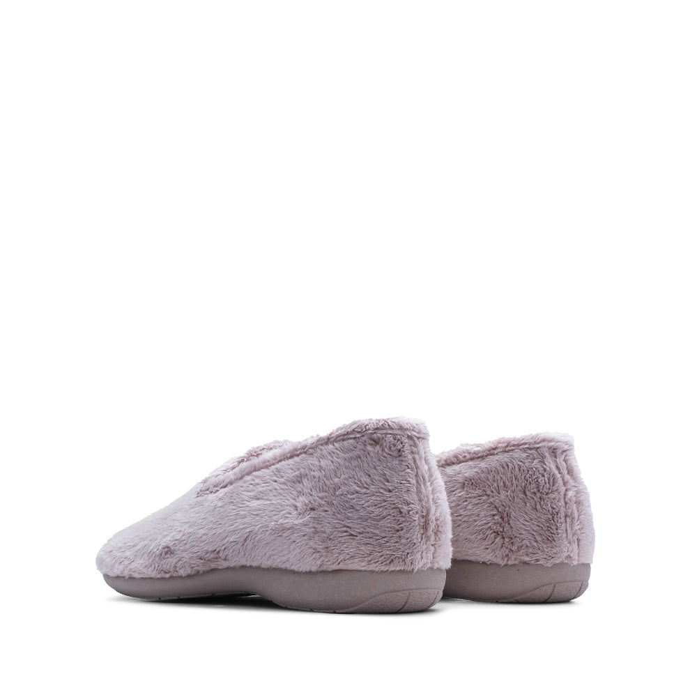Pantufa Homewear Mulher Têxtil Taupe