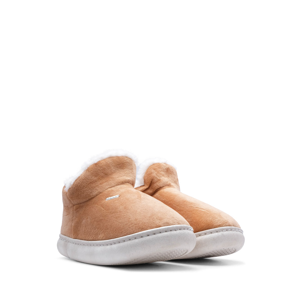 Pantufa Homewear Mulher Camel