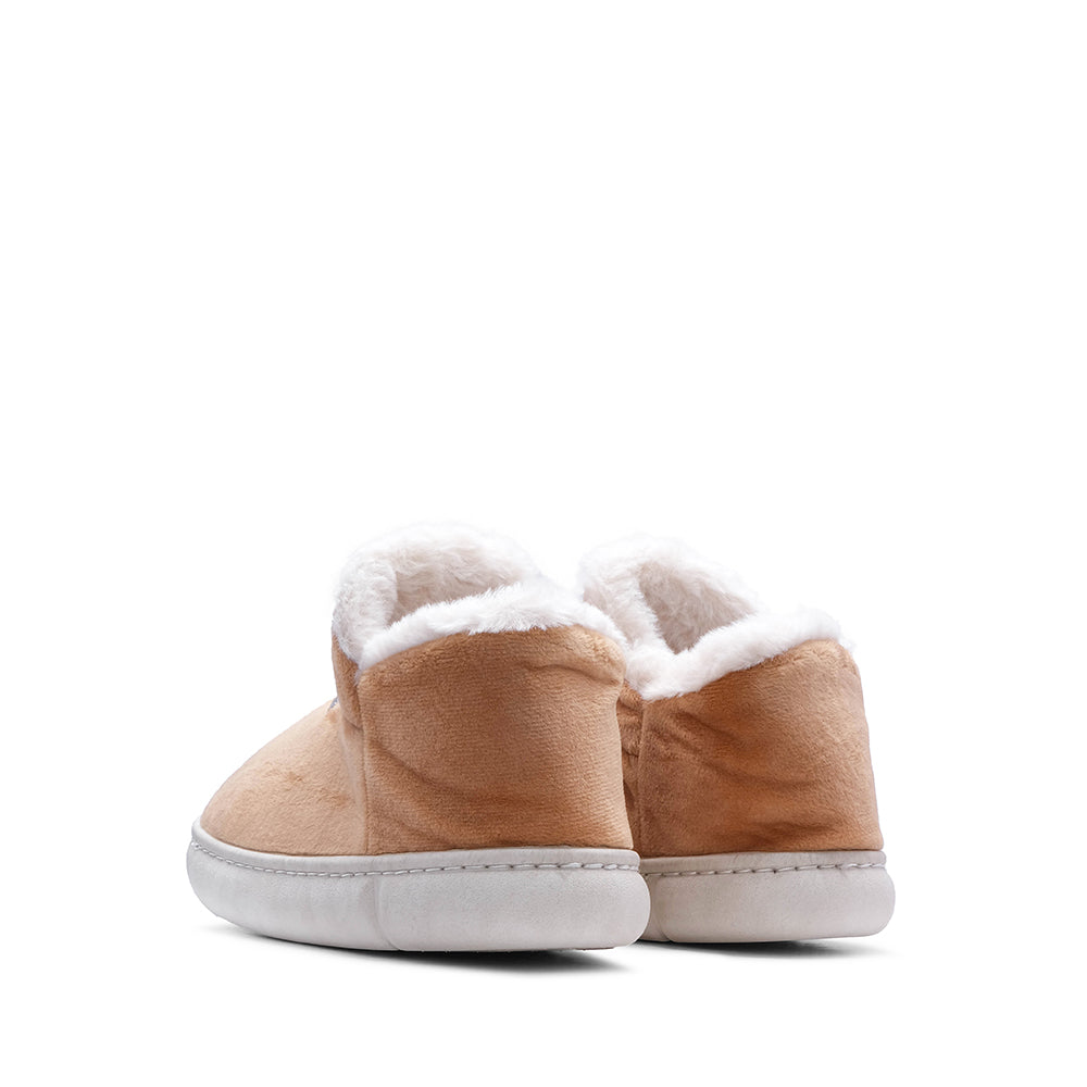 Pantufa Homewear Mulher Camel