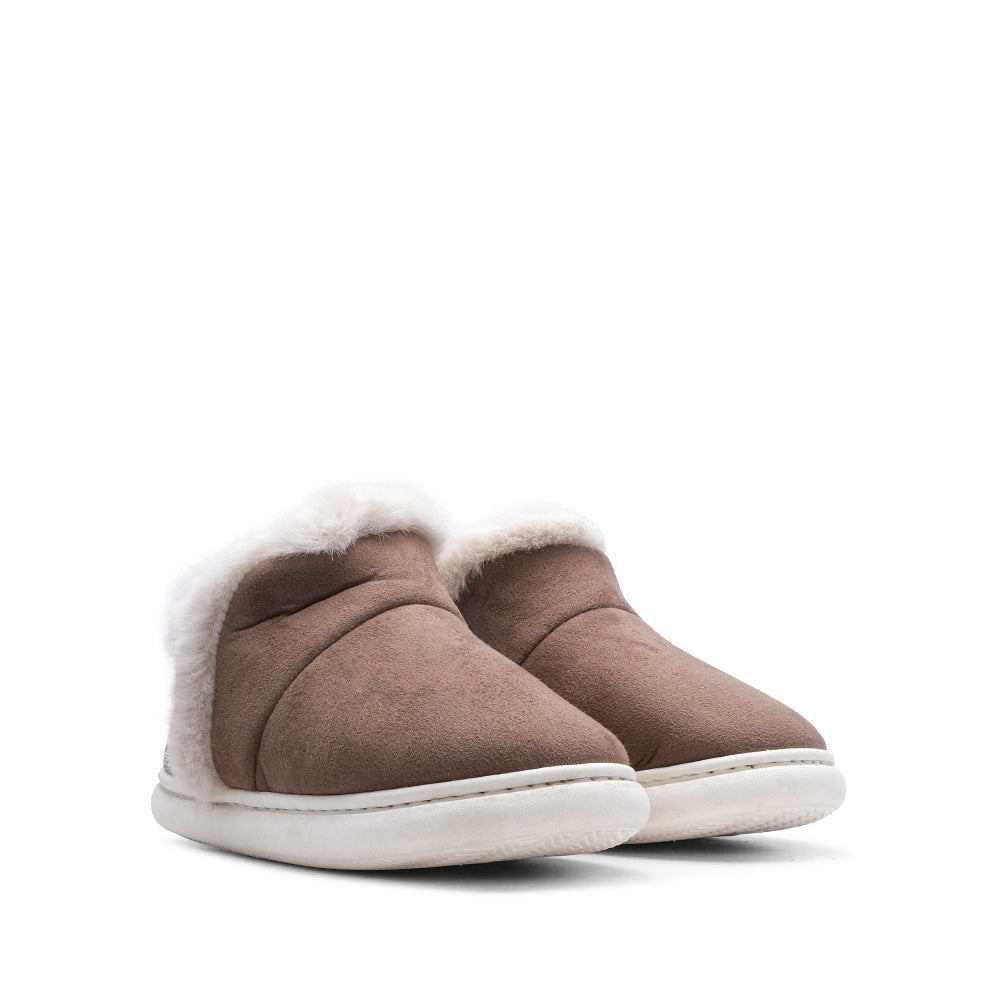 Pantufa Homewear Mulher Taupe