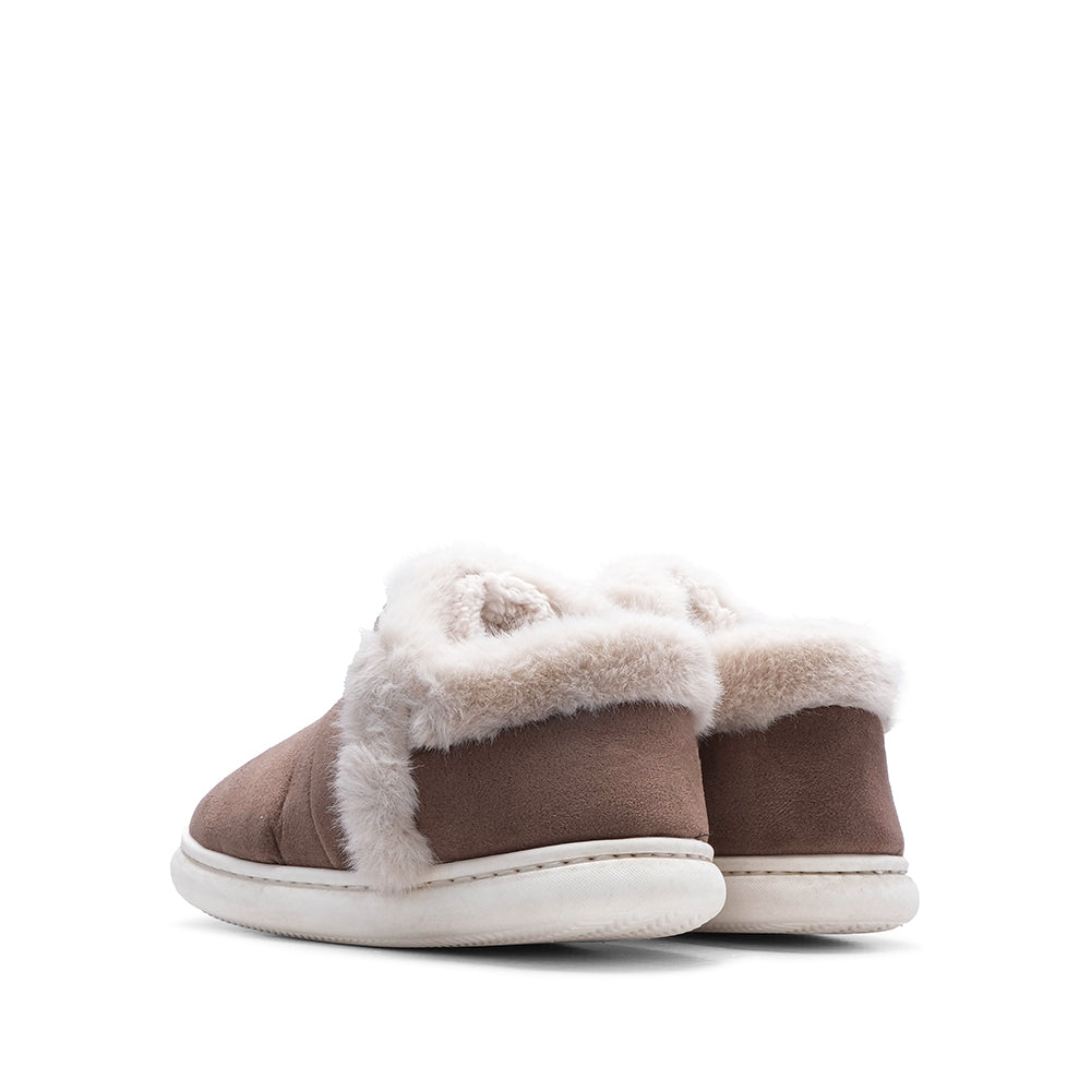 Pantufa Homewear Mulher Taupe