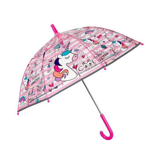 Guarda-Chuva de Mão Criança Rosa