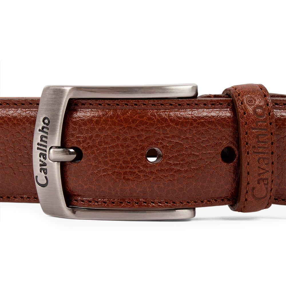 Acessórios Cinto Homem Pele Camel