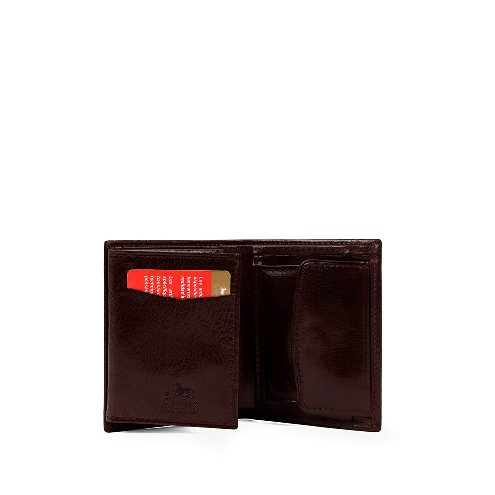 Carteira Homem Pele  Castanho