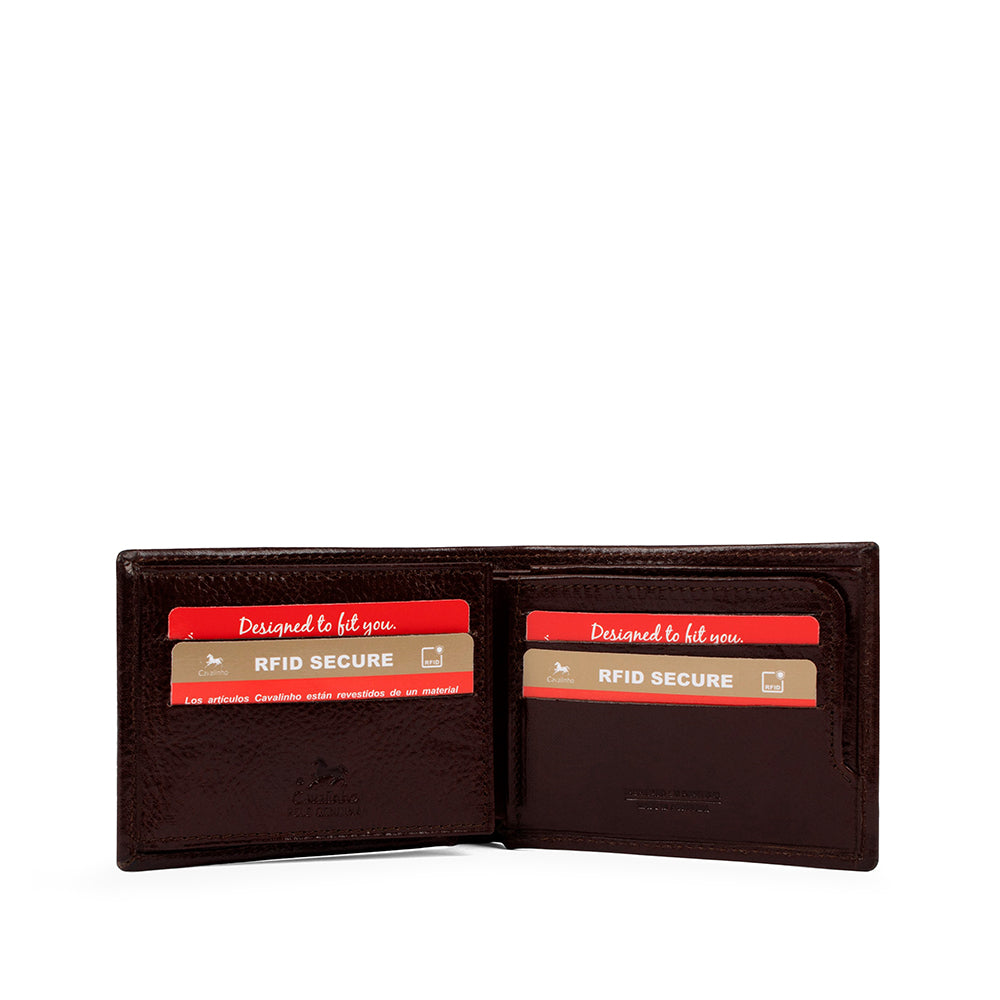 Carteira Homem Pele  Castanho