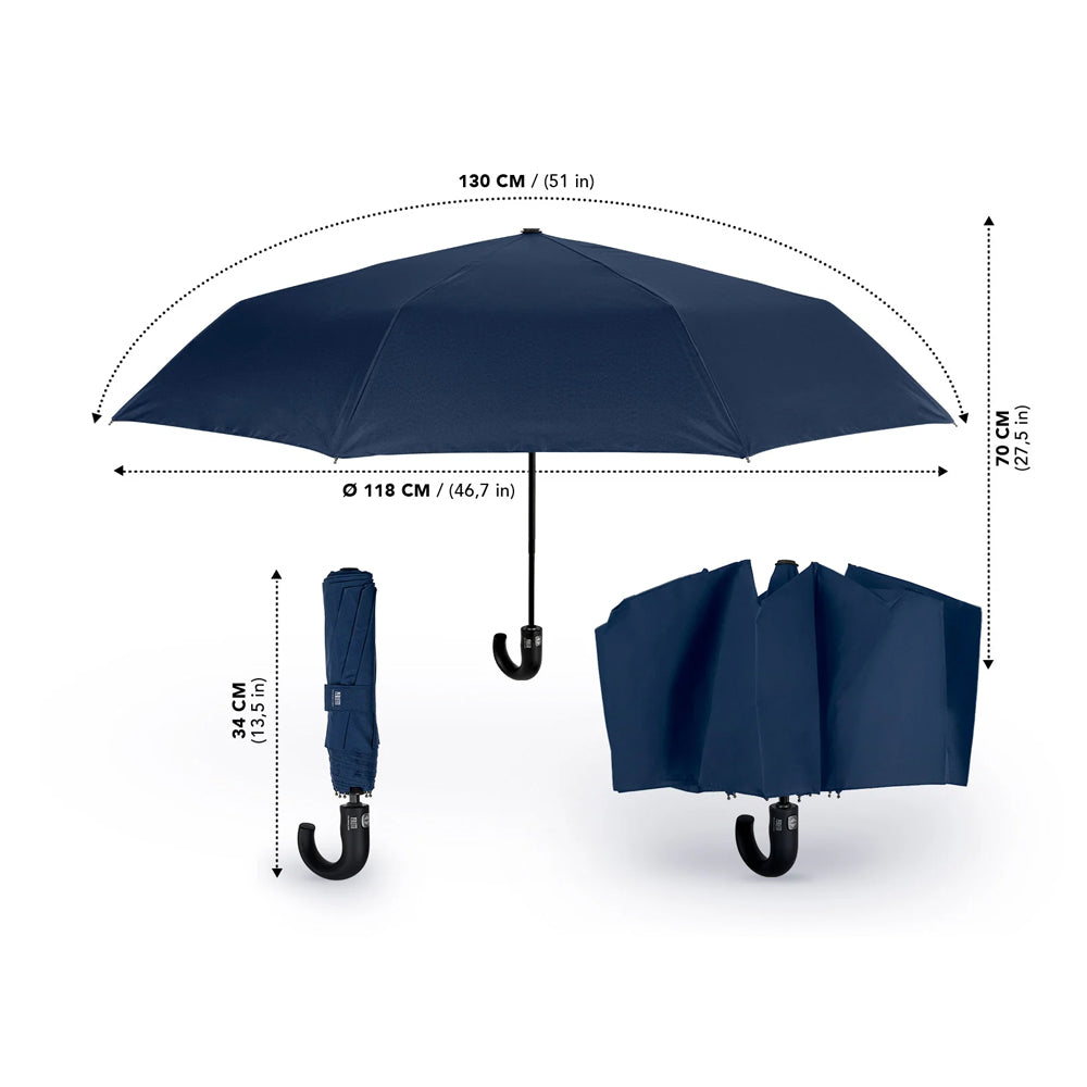 Guarda-chuva Portátil Homem Azul