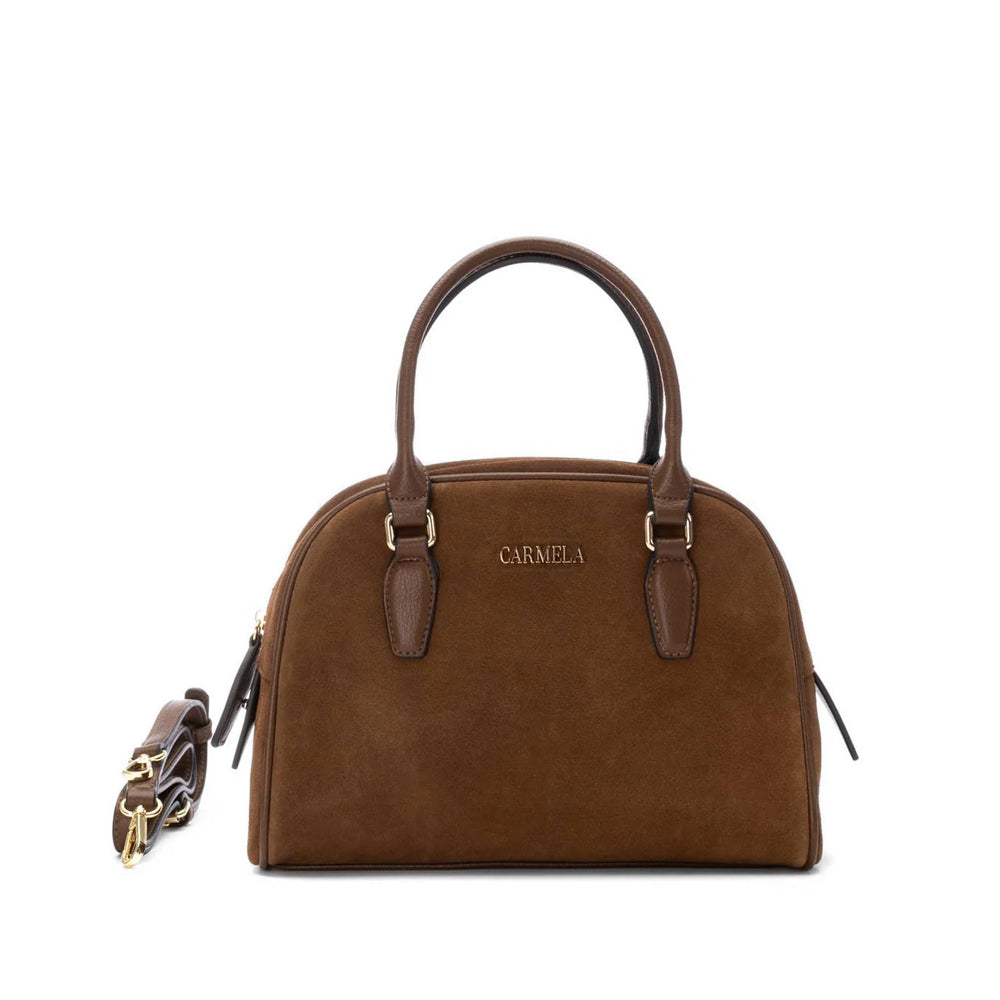 Mala de Mão Mulher Camurça Camel