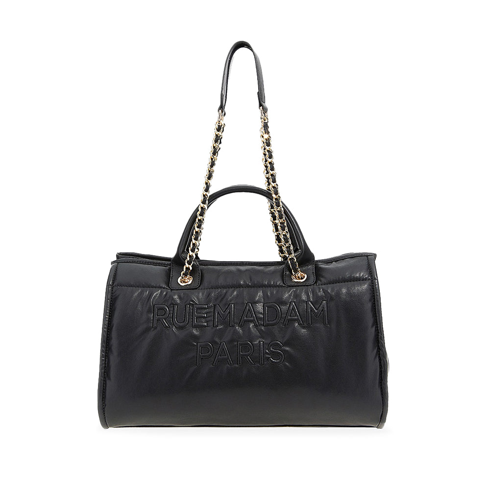 Mala de Mão Mulher Pele Sintética Preto