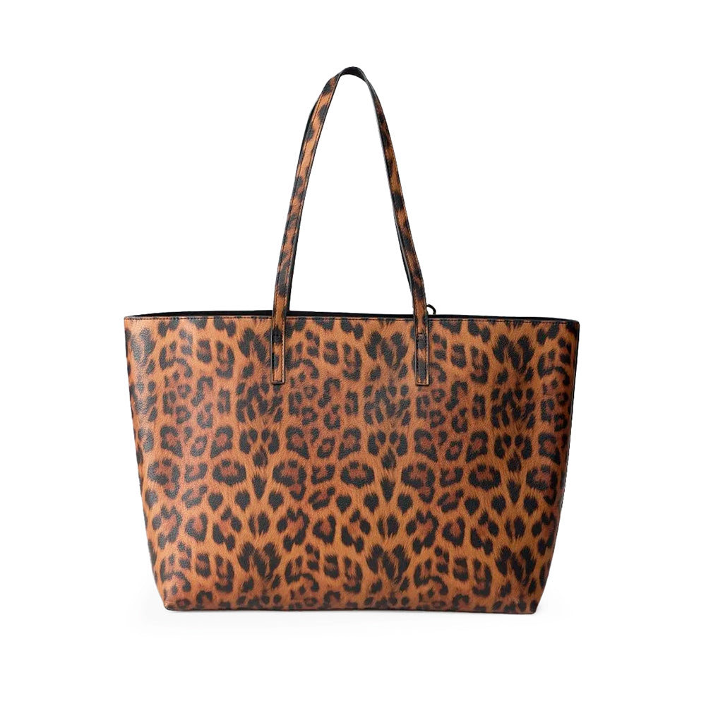 Mala de Ombro Mulher Leopardo