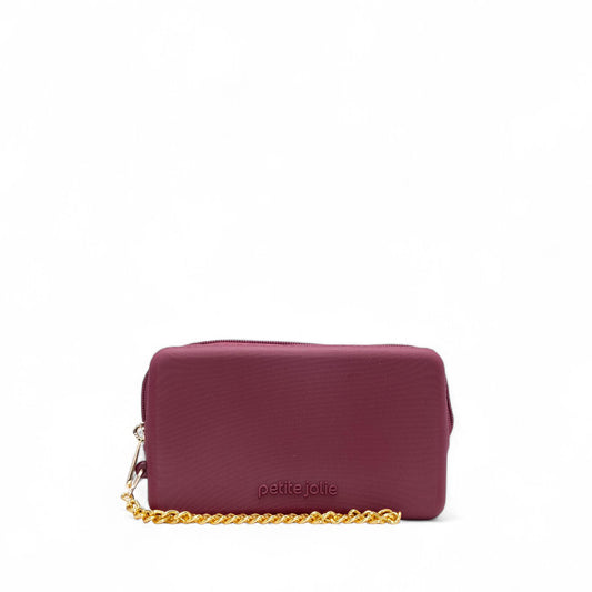 Mala Clutch Mulher Bordeaux