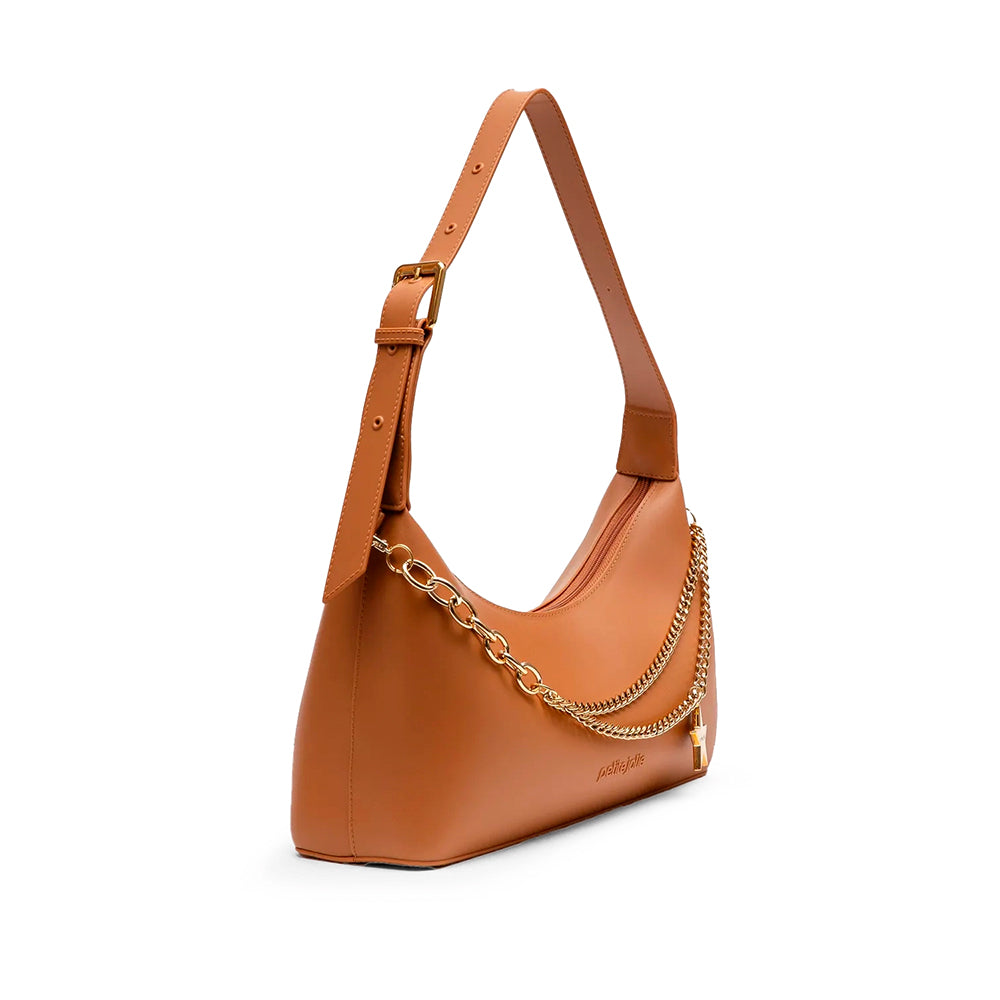 Mala de Ombro Mulher Camel