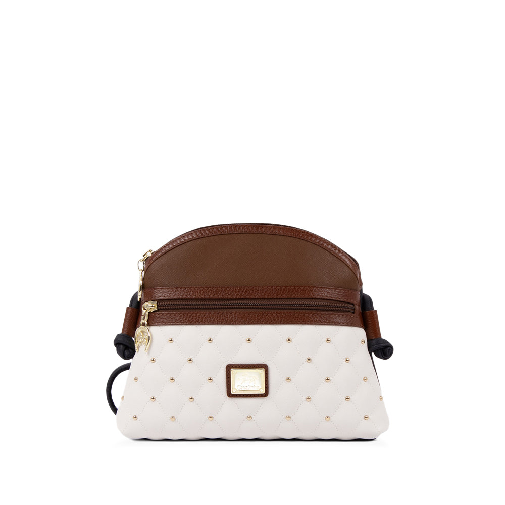 Mala Tiracolo Mulher Pele Camel