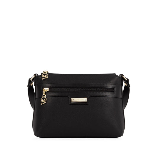 Mala Tiracolo Mulher Pele Preto